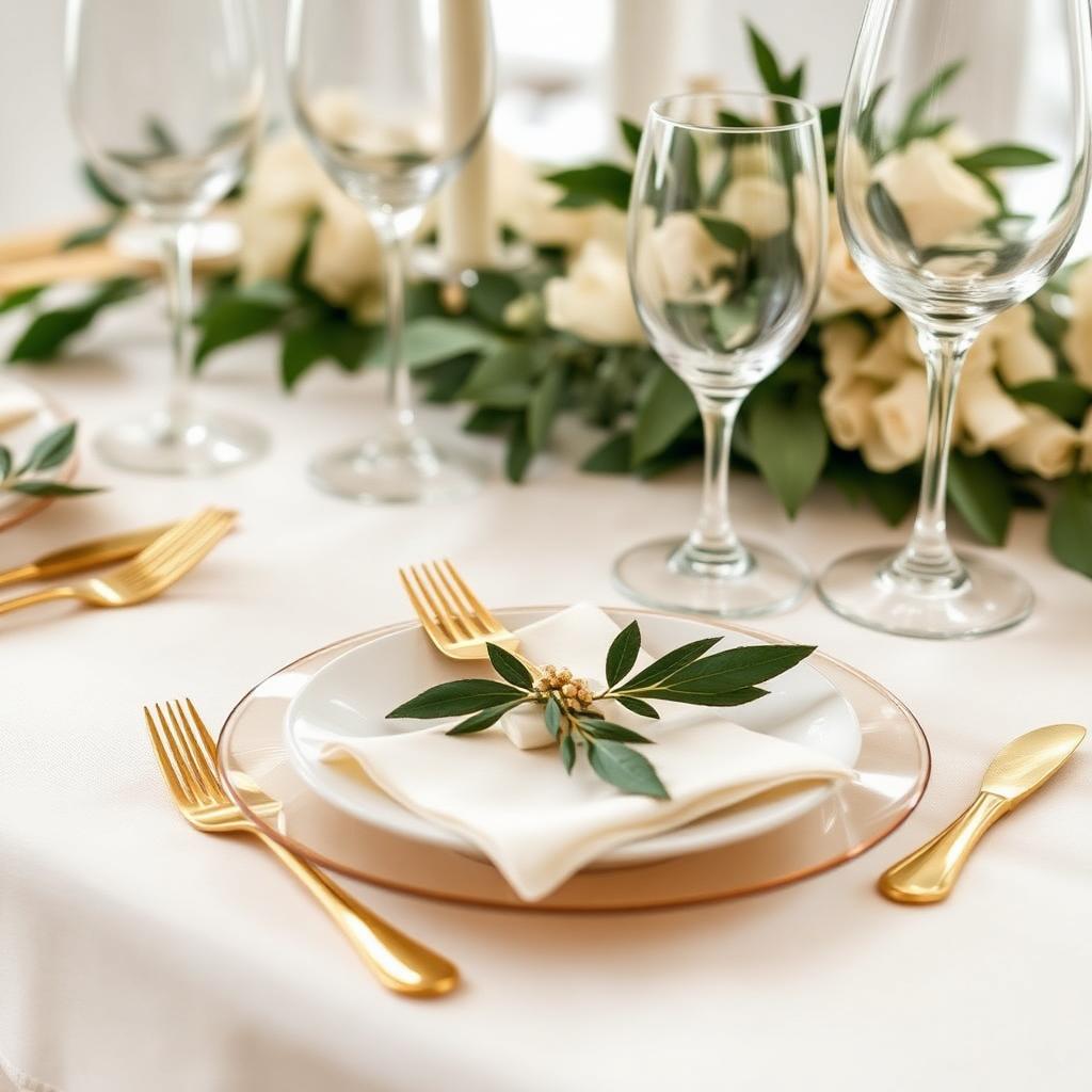 Luxury place setting